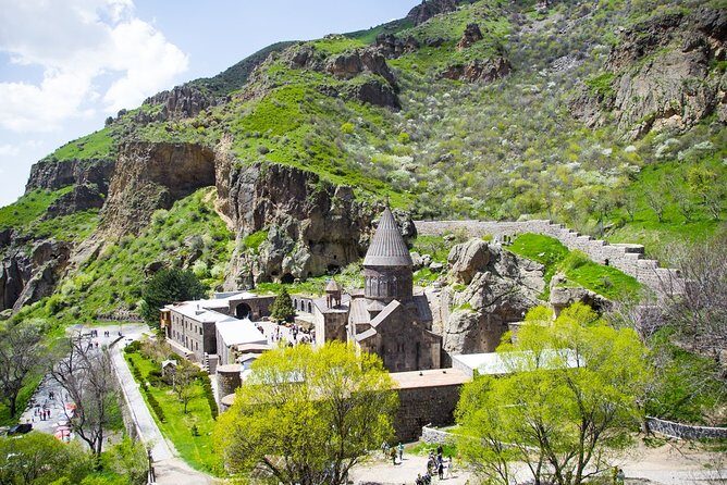 Conquering Armenia - Geghard Monastery: rock-cut caves and the Spear of Fate legend