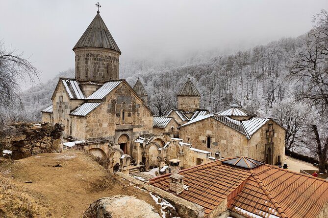 From Yerevan:Sevan, Dilijan, Haghartsin, Goshavank, Lake Parz - Dilijan: old-town stroll time and the wooden-balcony feel