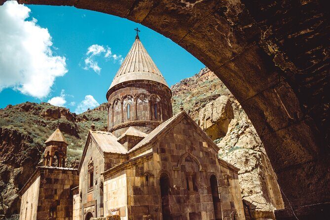 Garni, Geghard & Lake Sevan Small-Group Guided Day Trip - Charents Arch: the Ararat view that frames the whole trip