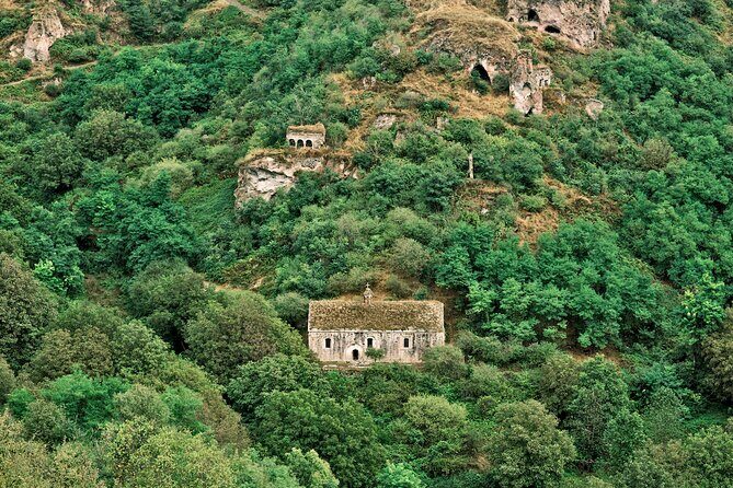 Group Tour: Hin Areni Winery, Tatev (wayback on Ropeway), Khndzoresk Caves - Khndzoresk Caves and the 160 m Swinging Bridge