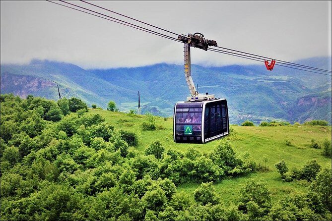 Group Tour: Shaki waterfall, Tatev monastery & ropeway, Hin Areni winery - Wings of Tatev ropeway: the 5.7 km ride that turns travel into a highlight