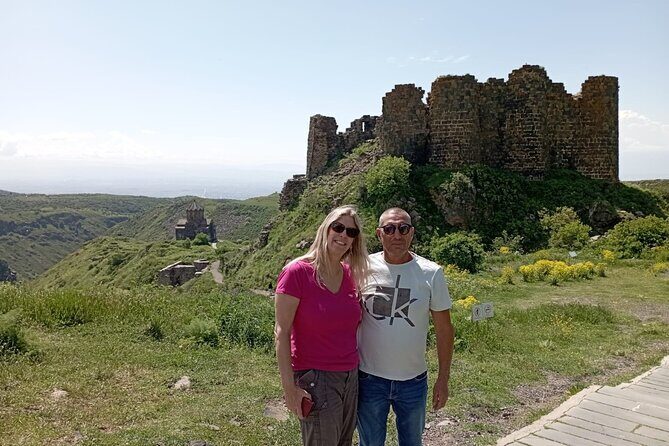 PRIVATE TOUR: Saghmosavank , Alphabet monument, Amberd fortress - Hovhannavank Monastery on the Kasakh gorge edge