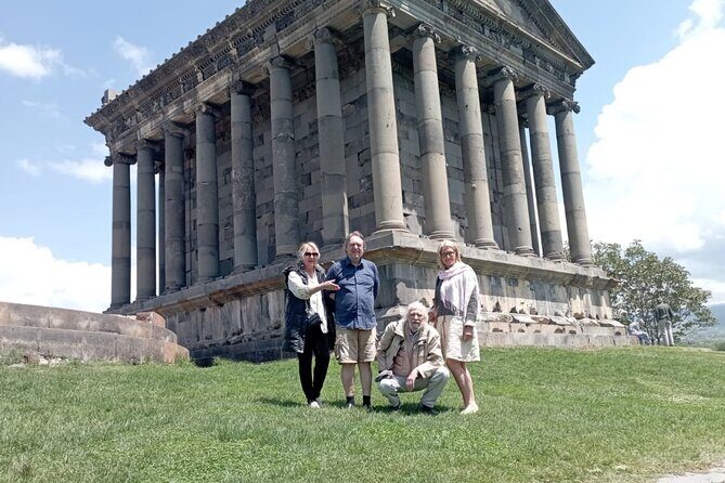 Private Tour to Garni Temple, Geghard Monastery, Echmiadzin Cathedral, Zvartnots - Garni Temple: pagan columns, sun symbolism, and a UNESCO badge