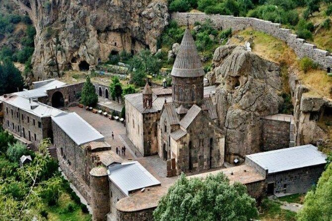 Symphony of Stones, Garni, Geghard, photo stop at Charents arch - Geghard Monastery: Airivank to Geghard and the Meaning of the Spear
