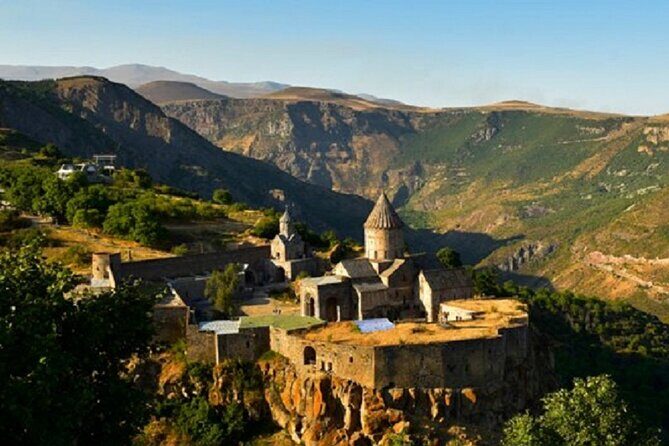 Tatev & Shaki Waterfall Guided Group Tour with Wine Tasting - Shaki Waterfall: short walk, loud water, and a good legend