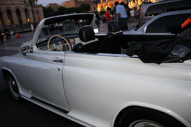 Yerevan city tour with drinks in a classic car with photography - Opera and Ballet Theater: fast pass by a signature facade